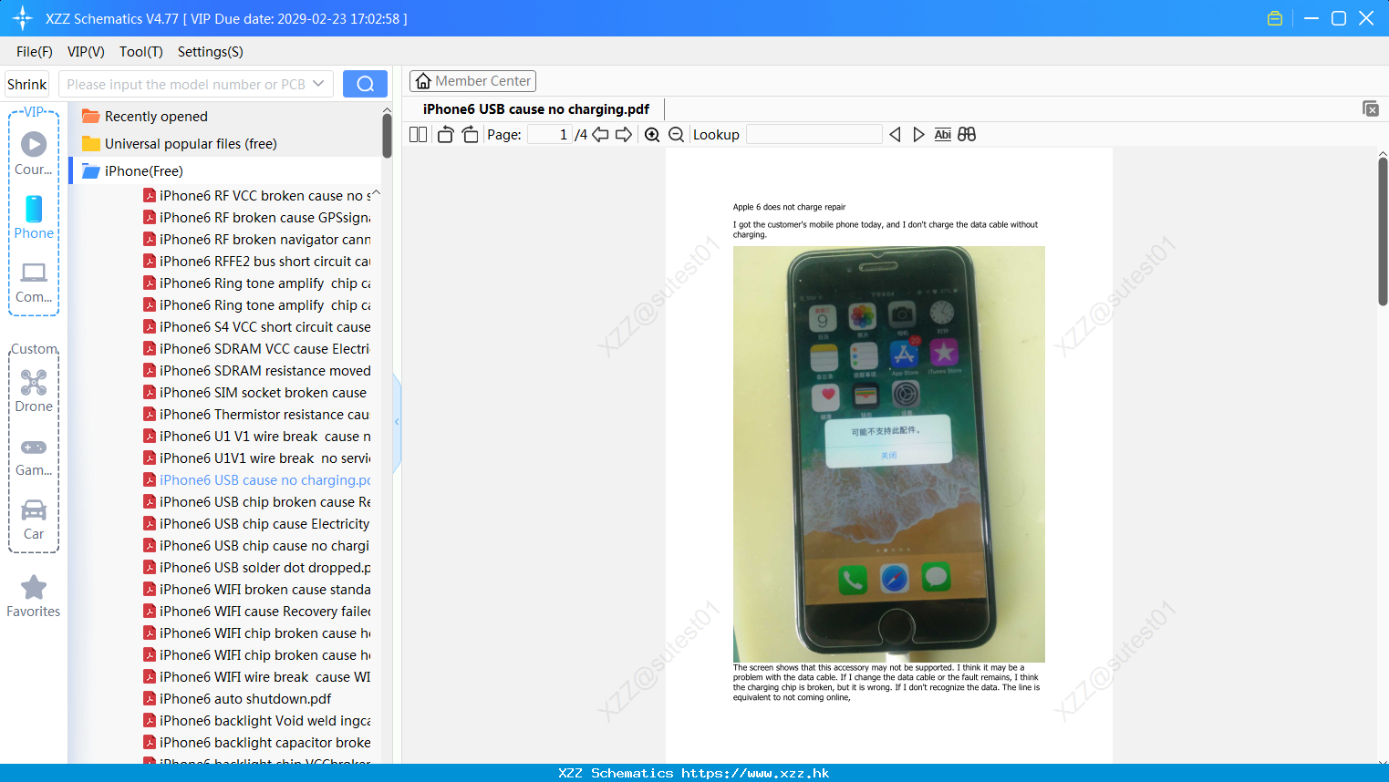 IPhone6 USB Cause No Charging